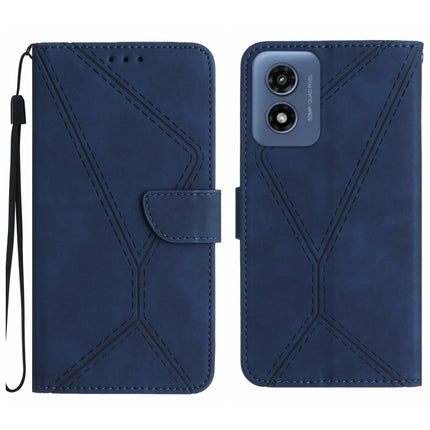 Stitching Embossed Leather Phone Case, For Motorola Moto G34 5G, For Motorola Moto G Play 4G 2024, For Motorola Moto G Play 5G 2024, For Motorola Moto G Power 5G 2024