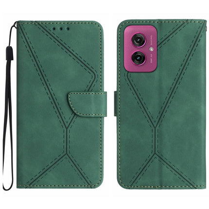 Stitching Embossed Leather Phone Case