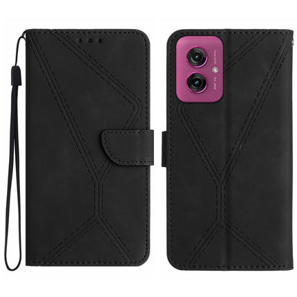 Stitching Embossed Leather Phone Case