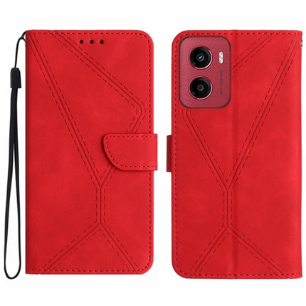 Stitching Embossed Leather Phone Case