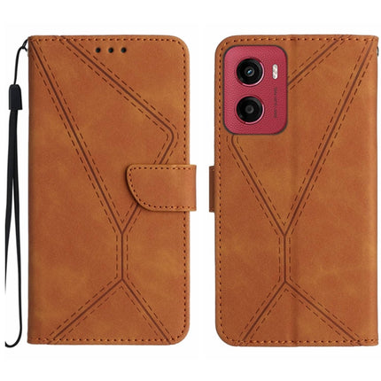 Stitching Embossed Leather Phone Case