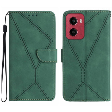 Stitching Embossed Leather Phone Case