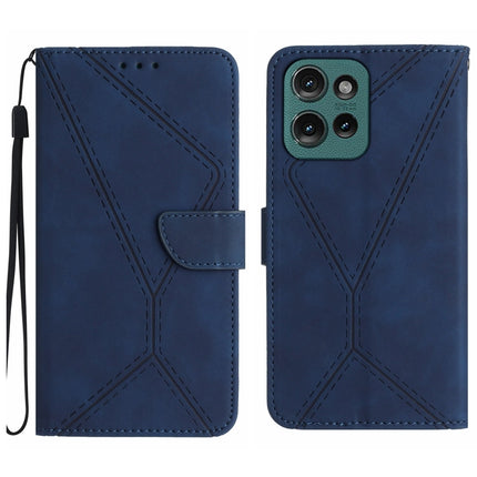 Stitching Embossed Leather Phone Case, For Motorola Moto G15, For Motorola Moto G 5G 2025, For Motorola Moto G Play 2025, For Motorola Moto G75 5G