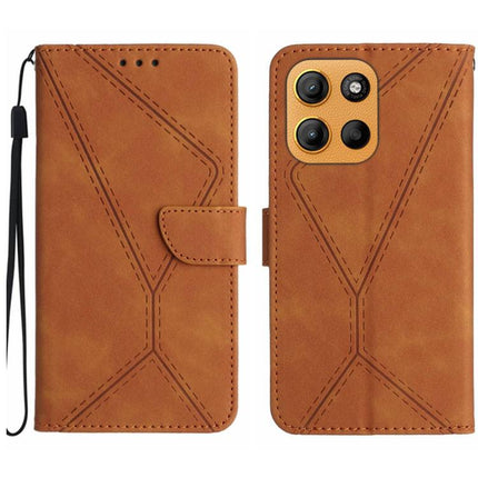Stitching Embossed Leather Phone Case, For Motorola Moto G Stylus 5G 2025, For Motorola Moto G05, For Motorola Moto G15, For Motorola Moto G 5G 2025