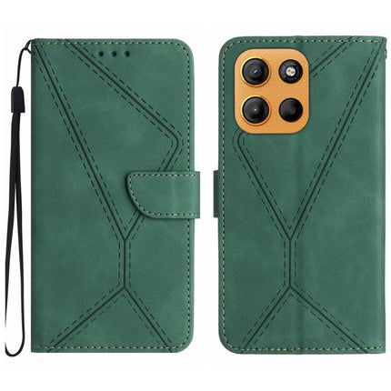 Stitching Embossed Leather Phone Case