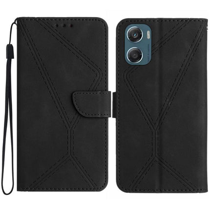 Stitching Embossed Leather Phone Case