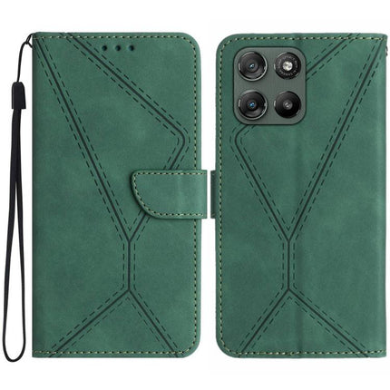 Stitching Embossed Leather Phone Case