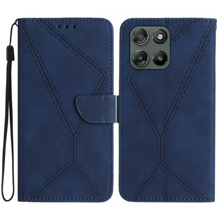 Stitching Embossed Leather Phone Case