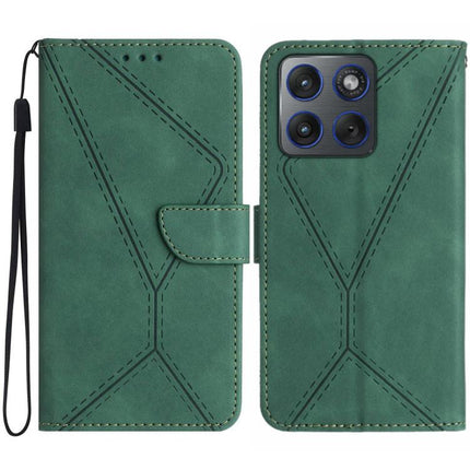 Stitching Embossed Leather Phone Case