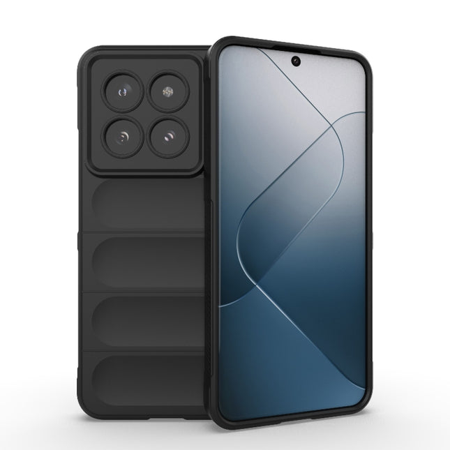 Magic Shield TPU + Flannel Phone Case, For Xiaomi 14 Pro 5G, For Xiaomi 14 5G
