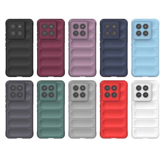 Magic Shield TPU + Flannel Phone Case, For Xiaomi 14 Pro 5G, For Xiaomi 14 5G