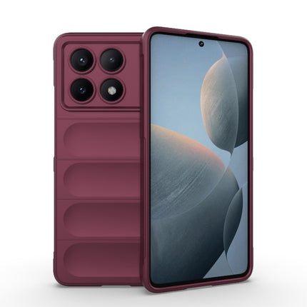 Magic Shield TPU + Flannel Phone Case, For Xiaomi Redmi 13C 5G, For Xiaomi Redmi K70E 5G