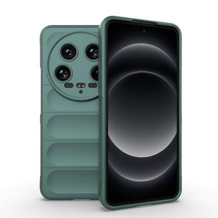 Magic Shield TPU + Flannel Phone Case, For Xiaomi Redmi Note 13R Pro 5G, For Xiaomi 14 Ultra