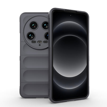 Magic Shield TPU + Flannel Phone Case, For Xiaomi Redmi Note 13R Pro 5G, For Xiaomi 14 Ultra