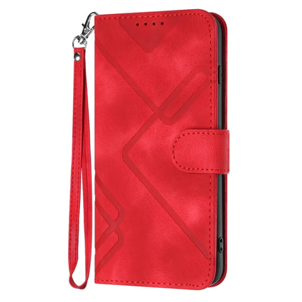 Line Pattern Skin Feel Leather Phone Case, For Realme  12 Lite / C67 4G Global, For Realme GT5 Pro, For Realme 10 Pro, For Realme 10 Pro+