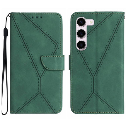 Stitching Embossed Leather Phone Case, For Samsung Galaxy S23 5G, For Samsung Galaxy S23 Ultra 5G, For Samsung Galaxy S22 5G, For Samsung Galaxy S22+ 5G
