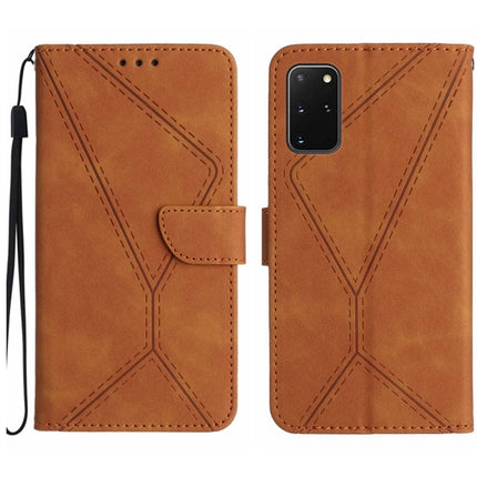 Stitching Embossed Leather Phone Case, For Samsung Galaxy S21 Ultra 5G, For Samsung Galaxy S20, For Samsung Galaxy S20+, For Samsung Galaxy S20 Ultra