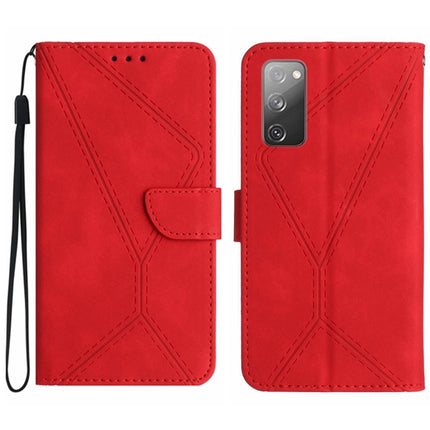 Stitching Embossed Leather Phone Case, For Samsung Galaxy S20 FE, For Samsung Galaxy S10, For Samsung Galaxy S10+, For Samsung Galaxy Note20