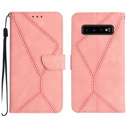 Stitching Embossed Leather Phone Case, For Samsung Galaxy S20 FE, For Samsung Galaxy S10, For Samsung Galaxy S10+, For Samsung Galaxy Note20