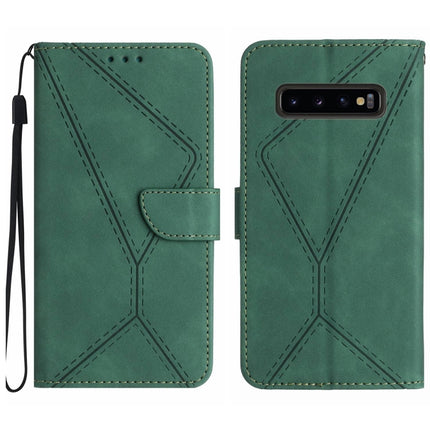 Stitching Embossed Leather Phone Case, For Samsung Galaxy S20 FE, For Samsung Galaxy S10, For Samsung Galaxy S10+, For Samsung Galaxy Note20