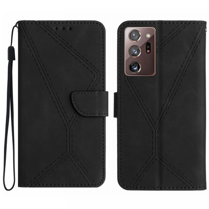 Stitching Embossed Leather Phone Case, For Samsung Galaxy Note20 Ultra, For Samsung Galaxy Note10+, For Samsung Galaxy A03 164mm, For Samsung Galaxy A03 166mm