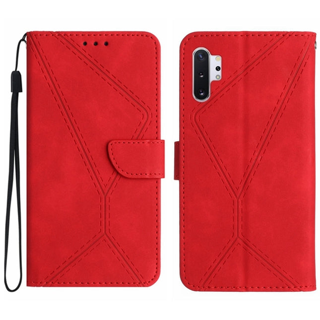 Stitching Embossed Leather Phone Case, For Samsung Galaxy Note20 Ultra, For Samsung Galaxy Note10+, For Samsung Galaxy A03 164mm, For Samsung Galaxy A03 166mm