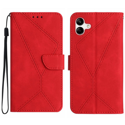 Stitching Embossed Leather Phone Case, For Samsung Galaxy A03s 165.8mm, For Samsung Galaxy A03s 166mm, For Samsung Galaxy A04e / M04 4G, For Samsung Galaxy A10 / M10
