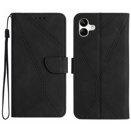 Stitching Embossed Leather Phone Case, For Samsung Galaxy A03s 165.8mm, For Samsung Galaxy A03s 166mm, For Samsung Galaxy A04e / M04 4G, For Samsung Galaxy A10 / M10