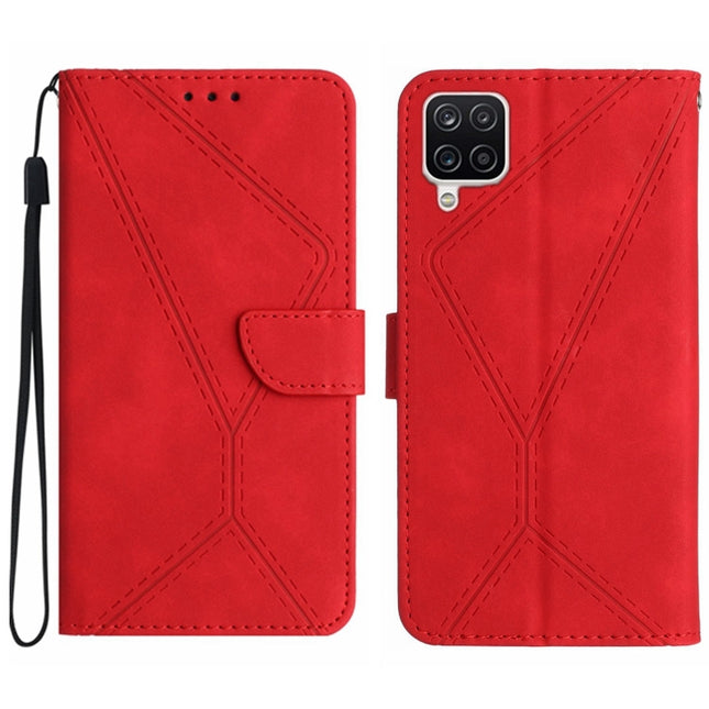 Stitching Embossed Leather Phone Case, For Samsung Galaxy A12 / M12, For Samsung Galaxy A13 4G, For Samsung Galaxy A13 5G / M13 5G, For Samsung Galaxy A14 5G / A14 4G