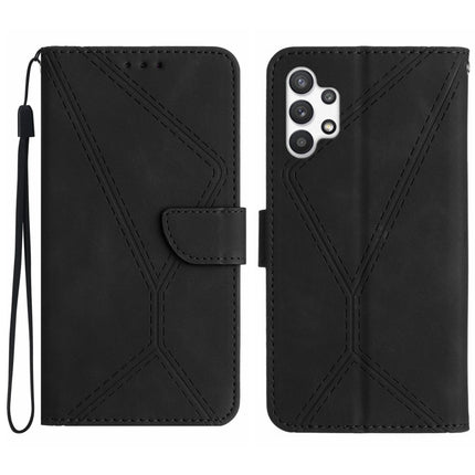 Stitching Embossed Leather Phone Case, For Samsung Galaxy A12 / M12, For Samsung Galaxy A13 4G, For Samsung Galaxy A13 5G / M13 5G, For Samsung Galaxy A14 5G / A14 4G