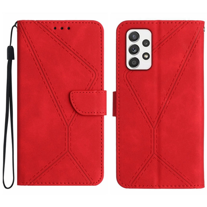 Stitching Embossed Leather Phone Case, For Samsung Galaxy A33 5G, For Samsung Galaxy A34 5G, For Samsung Galaxy A40, For Samsung Galaxy A50 / A50s