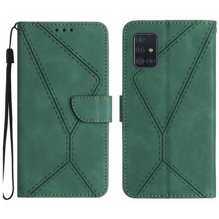 Stitching Embossed Leather Phone Case, For Samsung Galaxy A51 4G, For Samsung Galaxy A51 5G, For Samsung Galaxy A52 / A52s, For Samsung Galaxy A53 5G