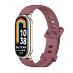 For Xiaomi Smart Band 10 / 9 / 8 / Wine Red+Light Gold