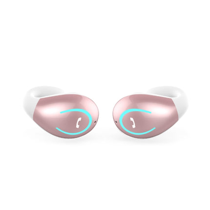 YX08 Ultra-light Ear-hook Stereo Wireless V5.0 Bluetooth Earphones, Binaural, Double