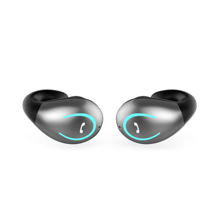 YX08 Ultra-light Ear-hook Stereo Wireless V5.0 Bluetooth Earphones, Binaural, Double