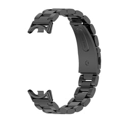Mijobs Three Bead Stainless Steel Watch Band, For Xiaomi Mi Band 8 / 9 / 9 NFC