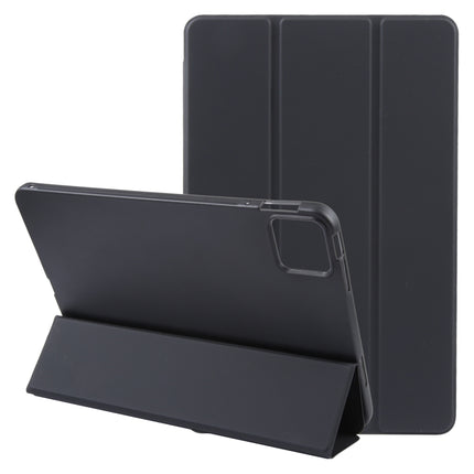 Three-fold Holder Flip Tablet Leather Case, For Xiaomi Pad 6 / Pad 6 Pro