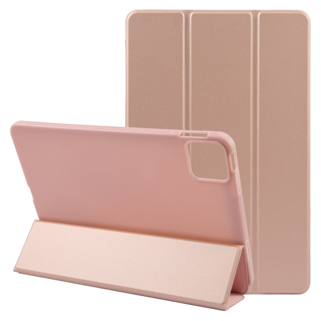 Three-fold Holder Flip Tablet Leather Case, For Xiaomi Pad 7 / Pad 7 Pro, For Xiaomi Pad 6 Max 14, For Xiaomi Redmi Pad SE 2023