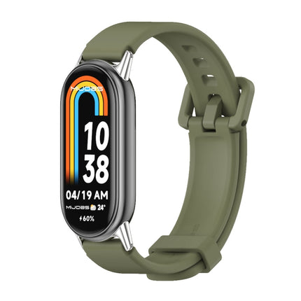 Mijobs Silicone Breathable Watch Band, For Xiaomi Smart Band 10 / 9 / 8