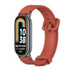 For Xiaomi Smart Band 10 / 9 / 8 / Orange+Black