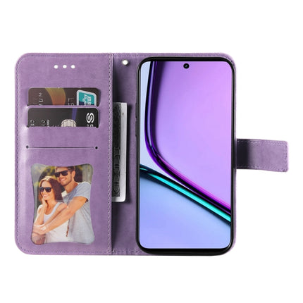 Seven-petal Flowers Embossing Leather Phone Case, For Realme C67 / 11 5G Taiwan Version, For Realme 11 4G Global, For Realme C53 / Narzo N53, For Realme 11