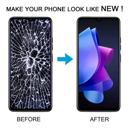 OEM LCD Screen For with Digitizer Full Assembly, For Tecno Spark Go 2023, For Tecno Pop 7 Pro / Itel P40 BF7