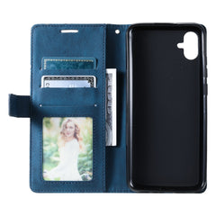 Skin Feel Splicing Leather Phone Case