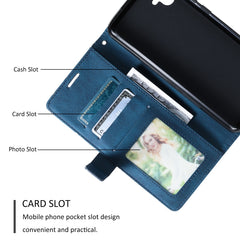 Skin Feel Splicing Leather Phone Case
