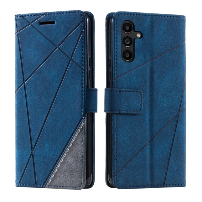Skin Feel Splicing Leather Phone Case