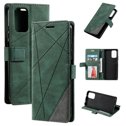 Skin Feel Splicing Leather Phone Case