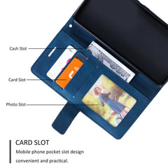 Skin Feel Splicing Leather Phone Case