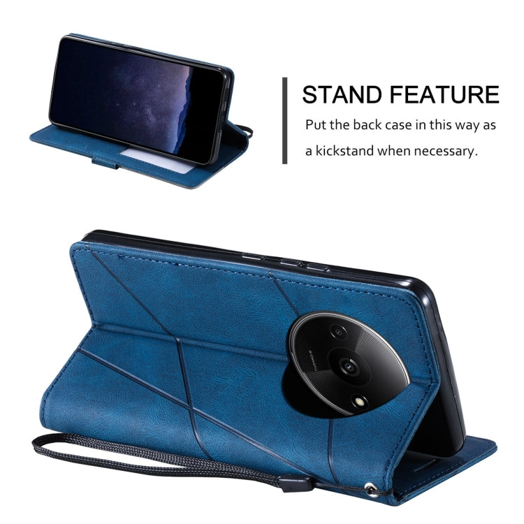 Skin Feel Splicing Leather Phone Case