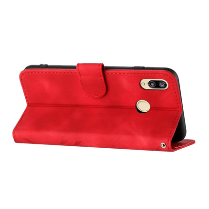 Line Pattern Skin Feel Leather Phone Case, For Huawei P20 lite, For Huawei P smart 2018/Enjoy 7S, For Huawei Mate 10 Lite/Maimang 6, For Huawei Mate 10 Pro