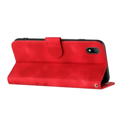 Line Pattern Skin Feel Leather Phone Case, For Huawei Y5 2019, For Huawei Y6 2019, For Huawei P30 lite/nova 4e, For Huawei P30 Pro